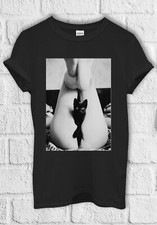 Black Cat Pussy Kitten Sexy T shirt Men Women Hoodie Sweatshirt Unisex  1370