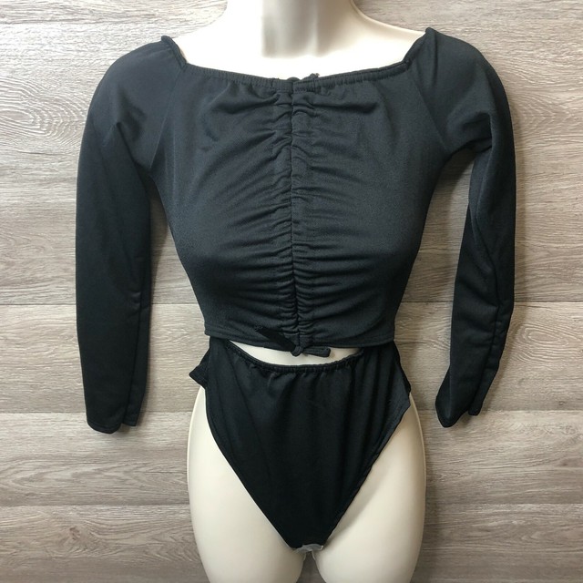 Black Bodysuit Pretty Little Thing