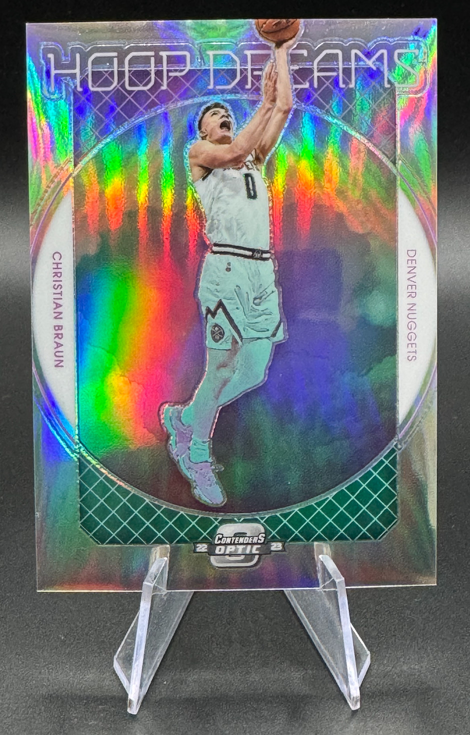 Christian Braun #5 2022-23 Panini Contenders Optic Basketball Hoop Dreams