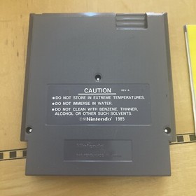 Authentic Nintendo NES Super Mario Bros. 3 Game Cartridge Tested w/Manual VG