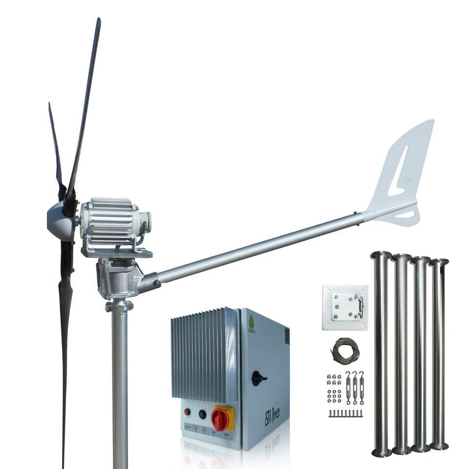Windsafe 2000W 48V Wind Generator Turbine – Renewable Energy, Wind Power - Image 2 of 4