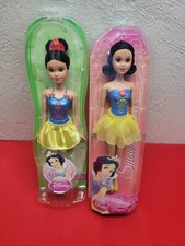 Lot of 2 New Disney Princess Snow White Ballerina Dolls 2009 2011