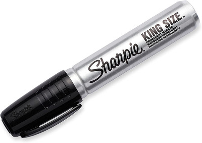 Sharpie King Size Permanent Marker, Large Chisel Tip, Great for Poster Boards, B