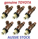 6 AISAN FUEL INJECTORS for TOYOTA HILUX LANDCRUISER PRADO 5VZFE 3.4L 23250-62040
