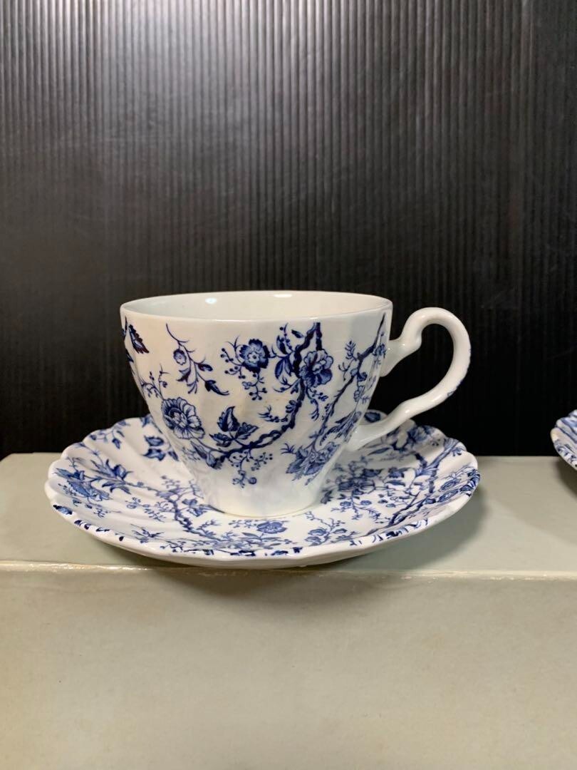 Johnson Brothers Old Bradbury Cup Saucer 6 Set | eBay Johnson Brothers Old Bradbury Cup Saucer 6 Set | eBay