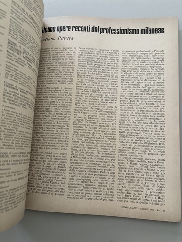 Milano - Architettura, Controspazio. Mensile di architettura e urbanistica. - Foto 13 di 18