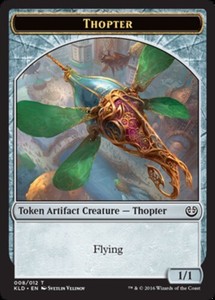 Thopter Token (008) x4 - Kaladesh - NM-Mint, English - Kaladesh