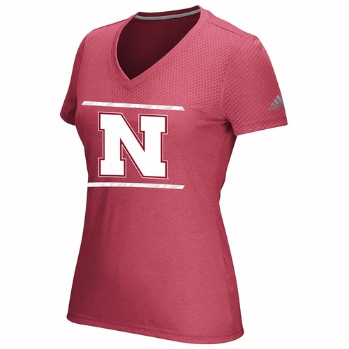 Camisa NCAA Sideline Climacool Aeroknit Cuello en V Colección por ADIDAS Para Mujer - Imagen 2 de 7