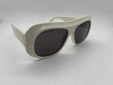 NEW Palm Angels PERI103 0107 Ivory Sunglasses 59-13-145mm Comes w/Full Set