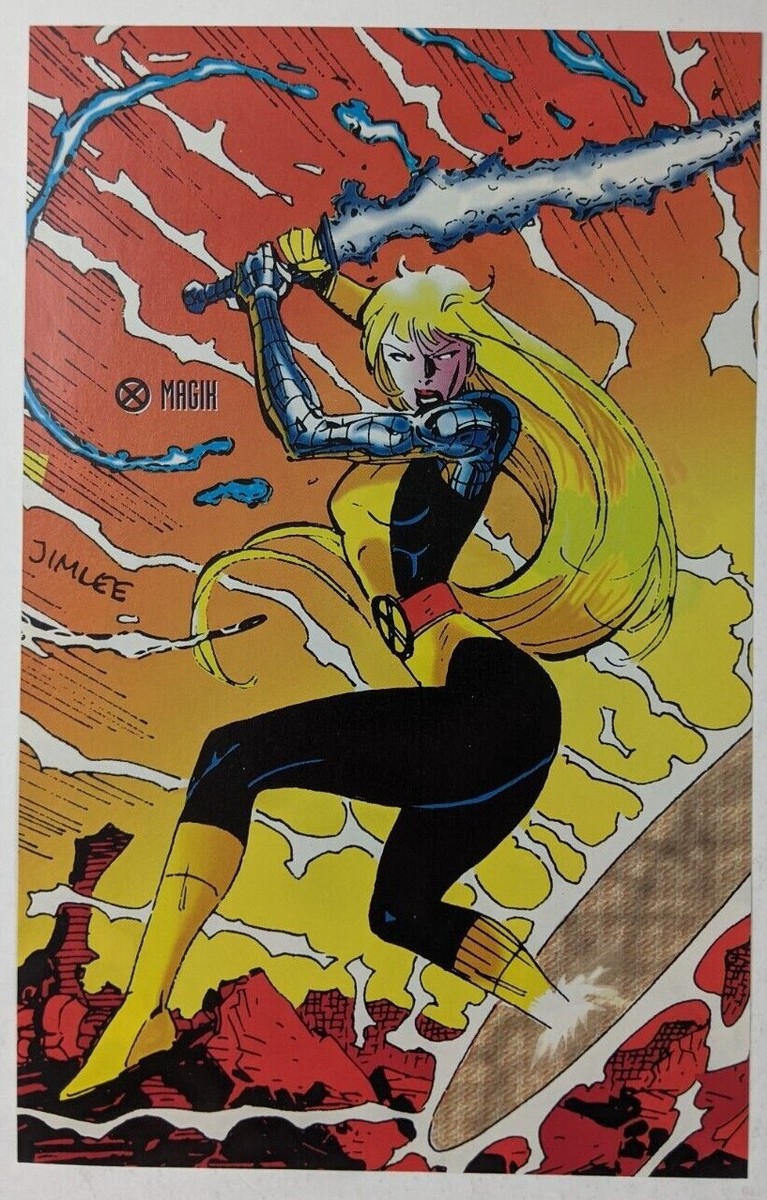 Deadpool Magik X-Men Trading Cards Comic Poster Art Pin-Up