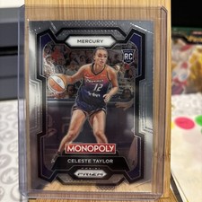💎2024 Panini Prizm Monopoly WNBA #66 Celeste Taylor RC - Phoenix Mercury💎
