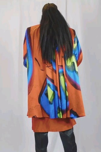 Vintage 80s Definition Of A Vixen Slip And Jacket Set Size Medium - Picture 4 of 4