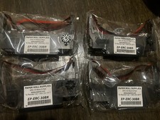 30 EPSON ERC-30 / ERC-34 / ERC-38 Ribbons - Black/Red ERC30/34/38BR X 4 PCs