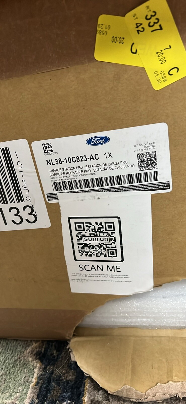 Ford LighteningMachE Or J1772 Charger Port Vehicles . Wall 80 Amp