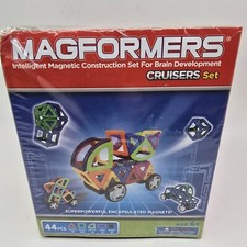 Magformers Cruisers Set 44 Pieces Intelligent Magnetic Construction Toy NEW NIB