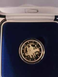 2 Euro Italien 2022 170 Jahre Polizei PP / Polierte Platte / Proof