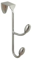 InterDesign  76500 Medium Orbinni Over the Door Double  Hook  4" Steel  10 lb.