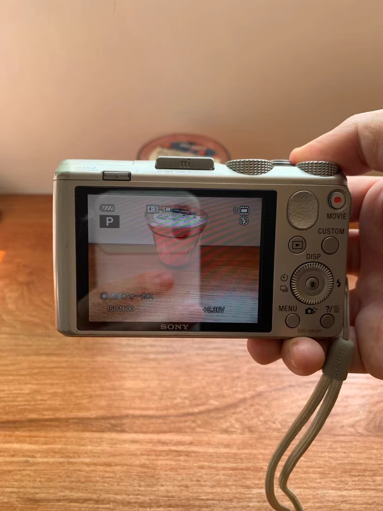 ジャンク】SONY Cyber−Shot HX DSC-HX50V(S)