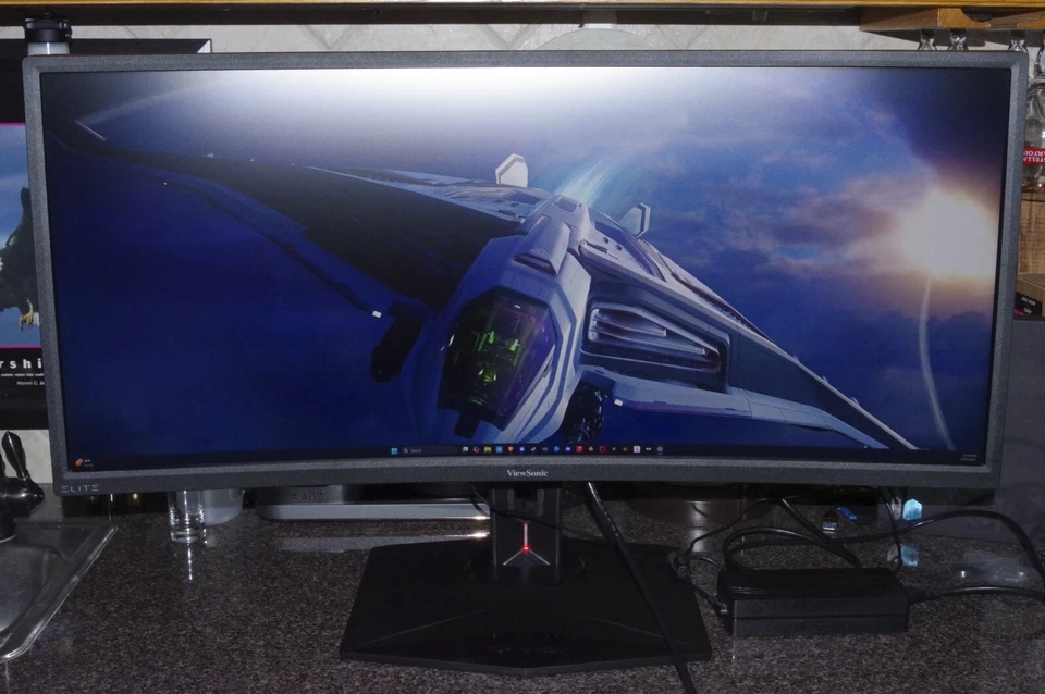 ViewSonic XG350R-C-S 35" 21:9 Curved Gaming LCD Monitor 3440x1440 100 Hz - Image 2 of 4