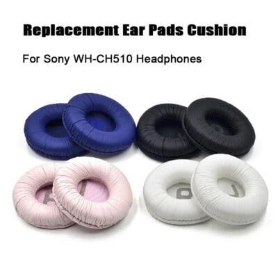 1 Pair Ear Pads Cushions Earmuffs Replacements For Sony WH-CH510 Headphone ADE
