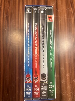 Mighty Morphin Power Rangers The Complete Series DVD 19 Disk Set