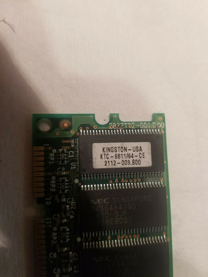 Kingston KTC 6611/64-CE 64MB SDRAM 168pin PC-100 - Image 2 of 3