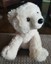 Aurora Polar Bear Plush 14" White Soft Stuffed Animal