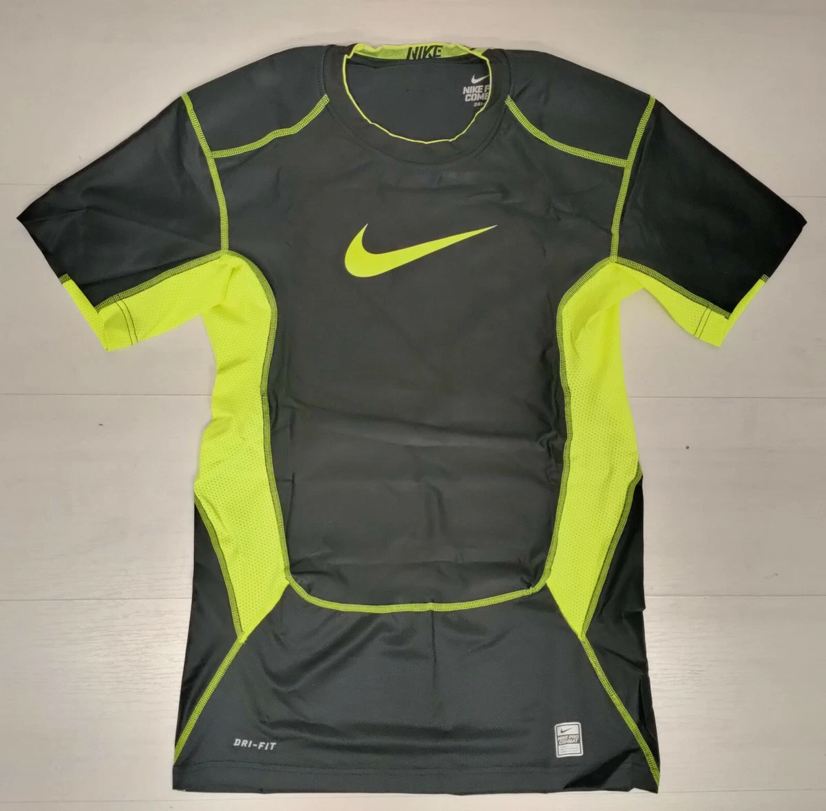 NIKE PRO COMBAT MAGLIA MAGLIETTA TERMICA TECNICA RUN | eBay