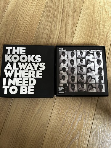 The Kooks Always Where I Need To Be Ltd 2 X CD + 7” Single Box Set + Poster Mint