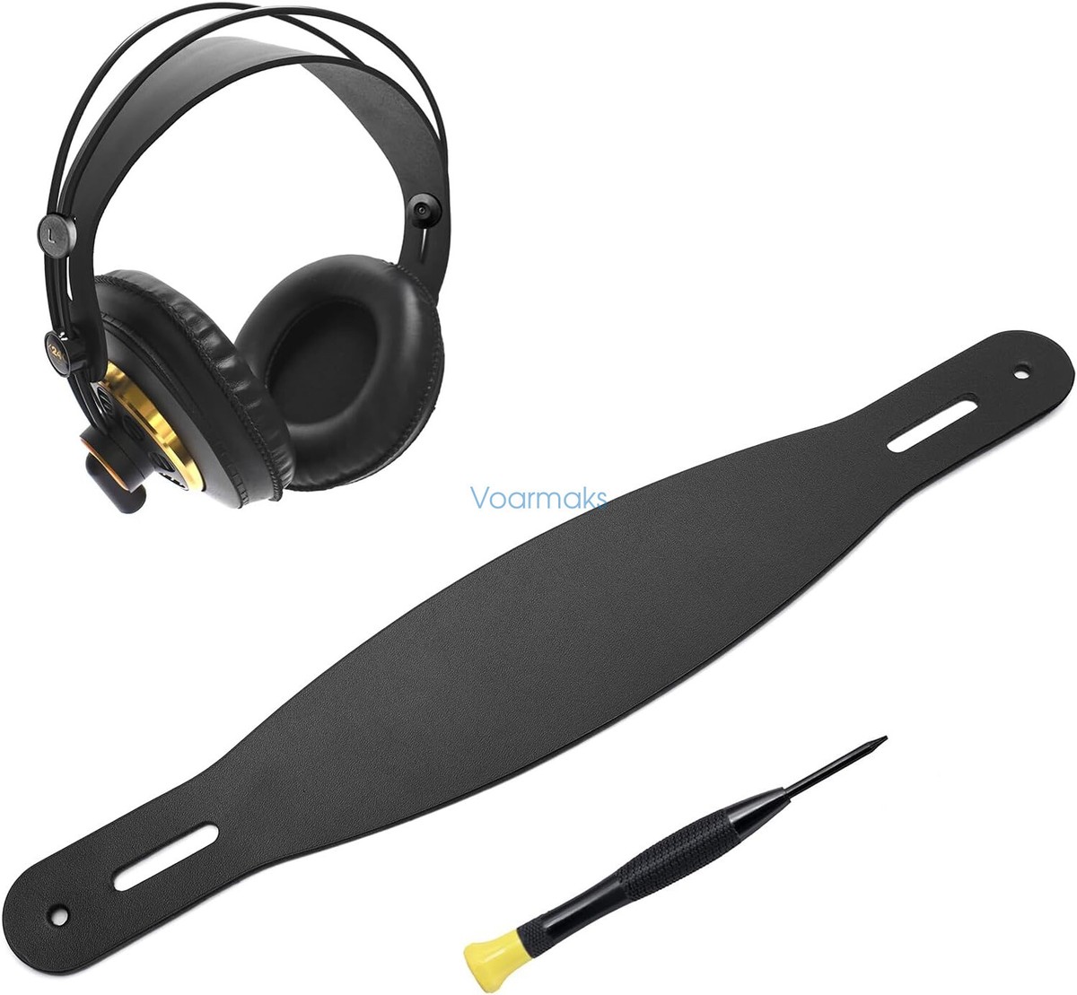 Genuine Leather Headband Strap for AKG K240,K240 MKII,K240S,K242