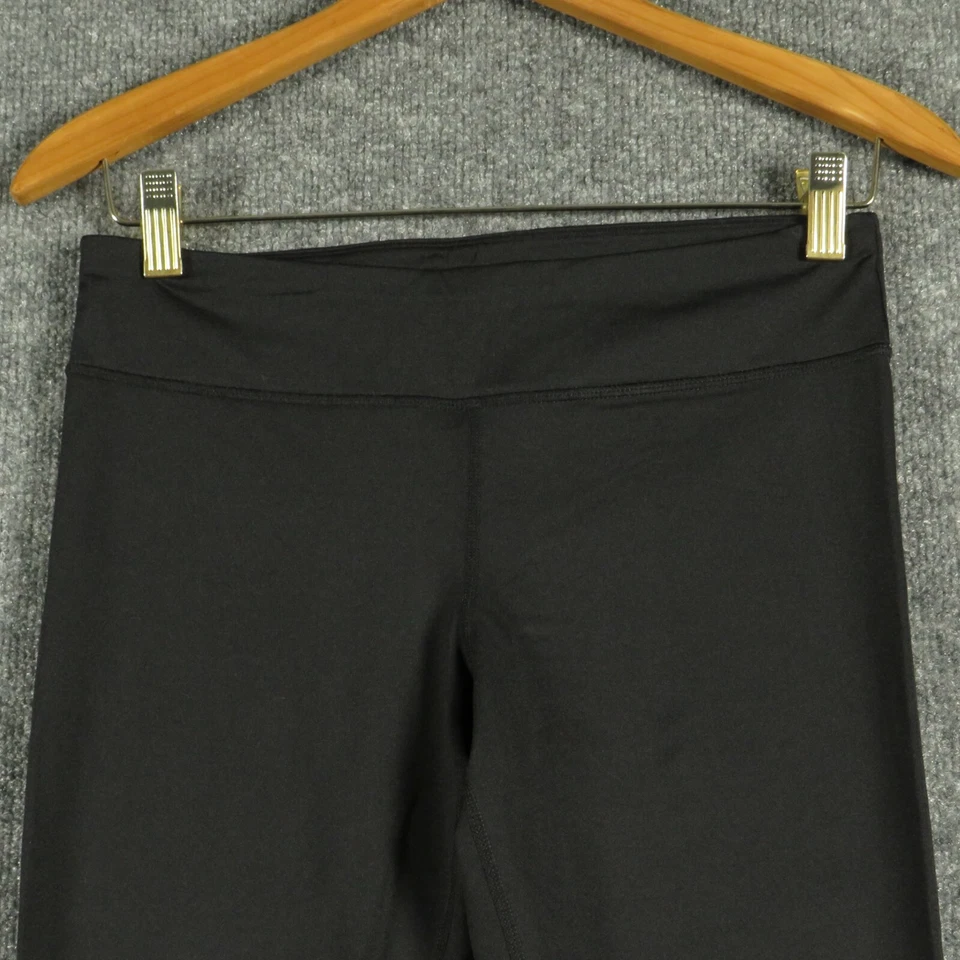 Leggings Marc New York Mujer Medianos Negros Fitness Entrenamiento Salón Pierna Recta Foto 2 de 4