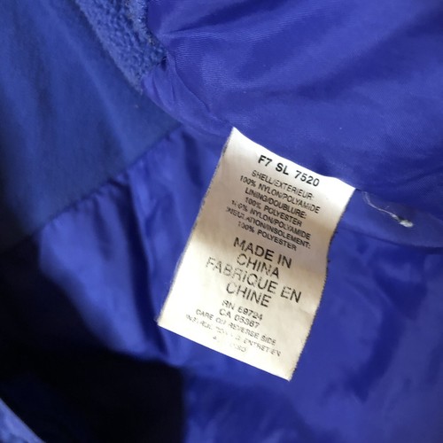 Columbia Vintsge Boulder Ridge Bugaboo Ski Jacket Purple Teal Blue Size Small - Picture 11 of 13