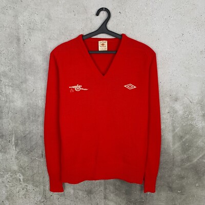 ARSENAL 1978 1980 TRAINING FOOTBALL SWEATER UMBRO