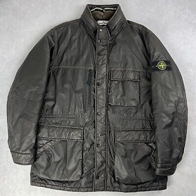 Stone Island 30th Anni Mussola Gommata Field Jacket 2XL Coat Stone Island 30th Anni Mussola Gommata Field Jacket 2XL Coat