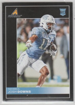 2023 Chronicles Draft Pinnacle #22 Josh Downs RC Indianapolis Colts UNC