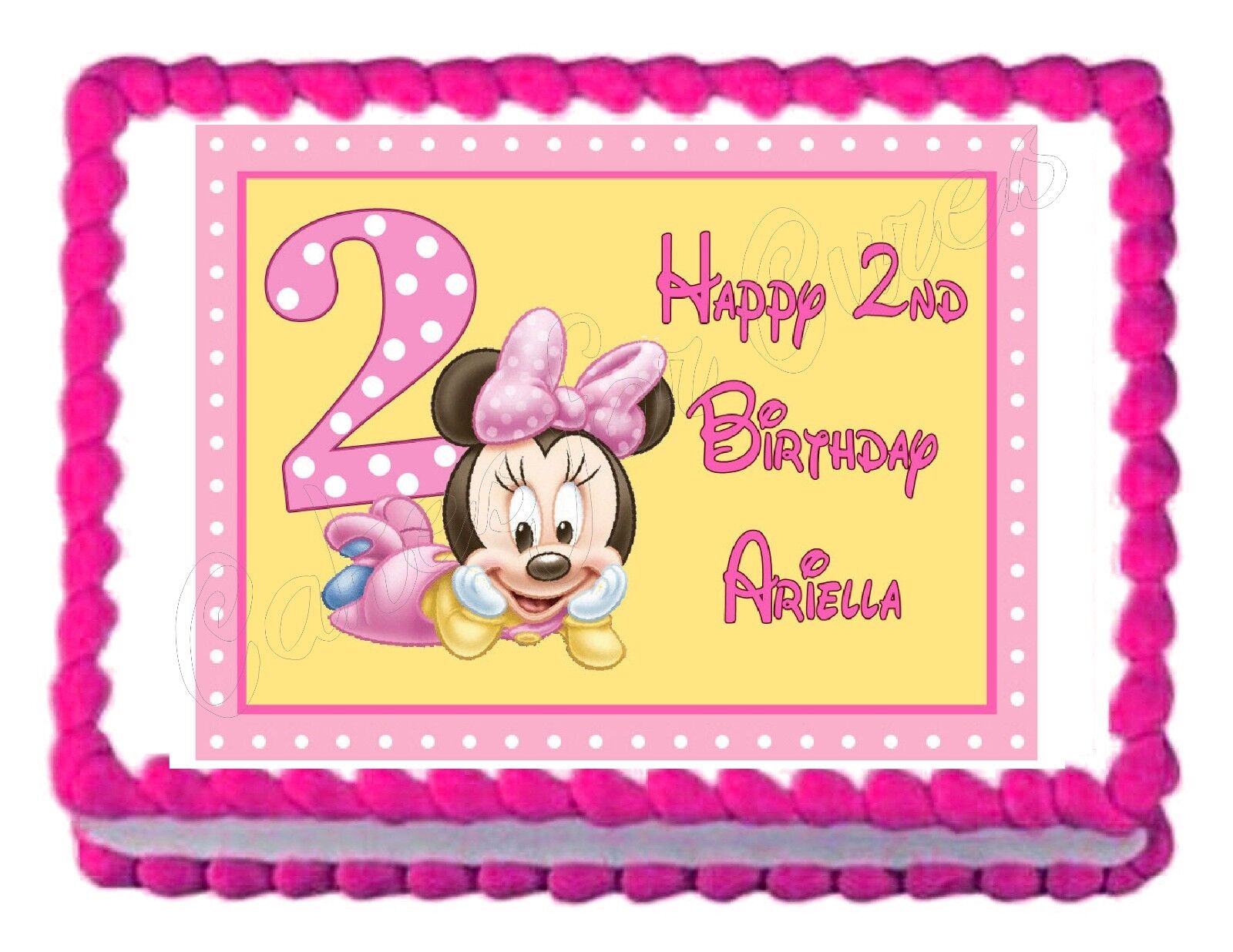 Disney's Minnie Mouse Birthday Cake Pop-Up Card – Lovepop