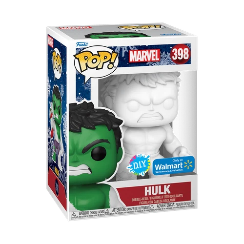 Funko Pop! Marvel Hulk DIY Bobblehead Walmart Exclusive 398