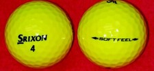 30 Srixon Soft Feel in Bright Yellow AAAAA Cond, free ship.
