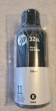 HP 32XL Black Ink Bottle 135 ml, new  sealed 1VV24A, exp Sept 2026