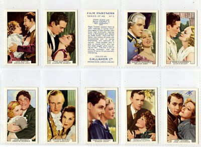 Full Set, Gallaher, Filmpartner, 1935, EX (GD2599) 48/48