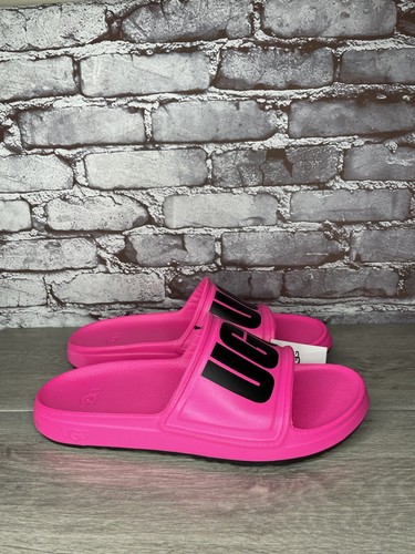 UGG WILCOX SLIDE Pink Rubber Light Waterproof Sport Sandals Men Sz 11M US/44EU