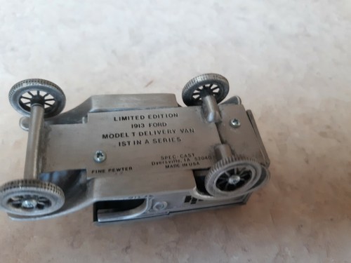 1/43 Scale Pewter Case-ih 1913 Ford Model T Deliveryvan - Picture 5 of 7