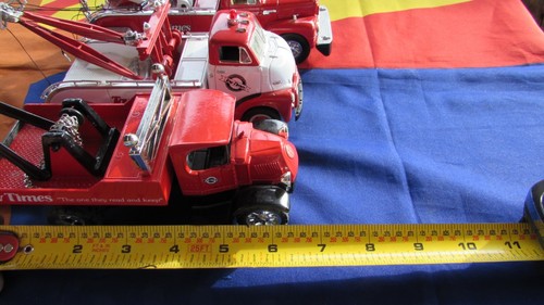 LOTTO DI 3 RIMORCHI PRESSOFUSI RIVISTA TOW TIMES PRIMA MARCIA IH, GMC ERTL MACK - Foto 24 di 24
