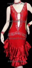  213 Custom made Latin Salsa Rumba Samba Jive Dance dress