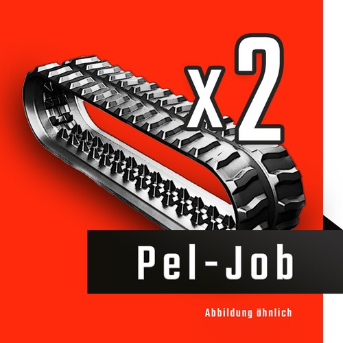 Gummiketten für Pel-Job Minibagger | Sonderpreis ab 2 Stück | Für alle Modelle - Bild 4 von 4