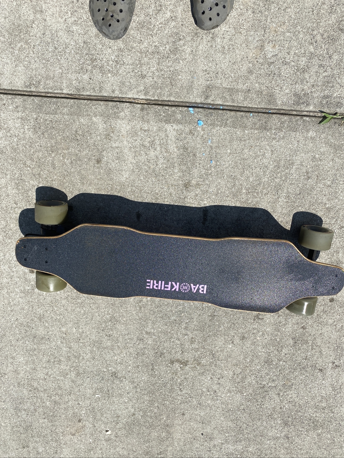 Backfire Zealot Electric Longboard (Belt Drive, Black, Purple,) eBay