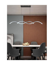 Lampadario a sospensione soffitto sospeso a LED 25W moderno da soggiorno cucina