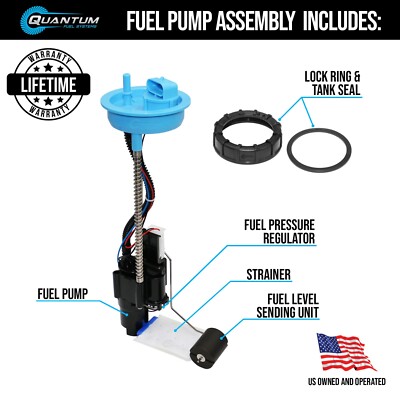 QFS Fuel Pump Module Assembly 2205525 2208596 Polaris SCRAMBLER 