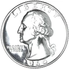 1960-P *** "90% Silver" Washington Quarter *** Beautiful Blazing Luster (BU)