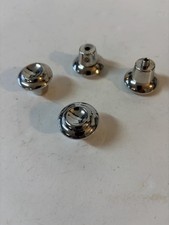 Chrome Dash Knob Set 1955 1956 1957 1958 1959 Chevy Gmc Truck Correct Shape 5 Chrome Dash Knob Set 1955 1956 1957 1958 1959 Chevy Gmc Truck Correct Shape 5